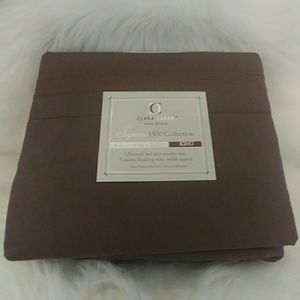 Clara Clark Deluxe Coffee β King Size Sheet Set